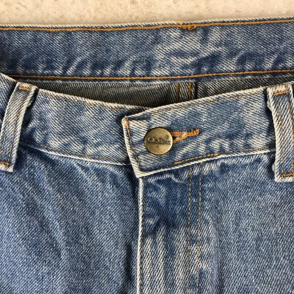 Vintage L.L.BEAN High Waist Mom Jeans Size 16 - Picture 6 of 11